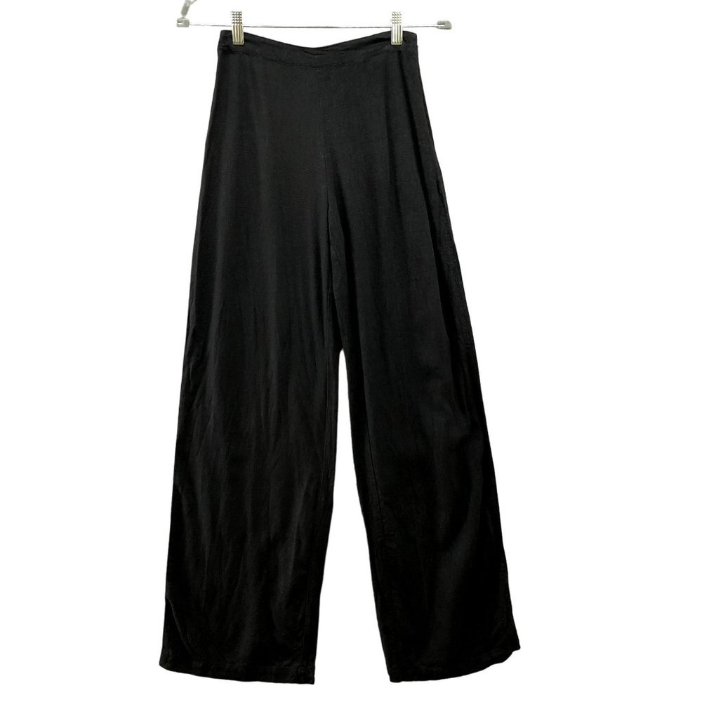 Abercrombie & Fitch Black Wide Leg Pants
